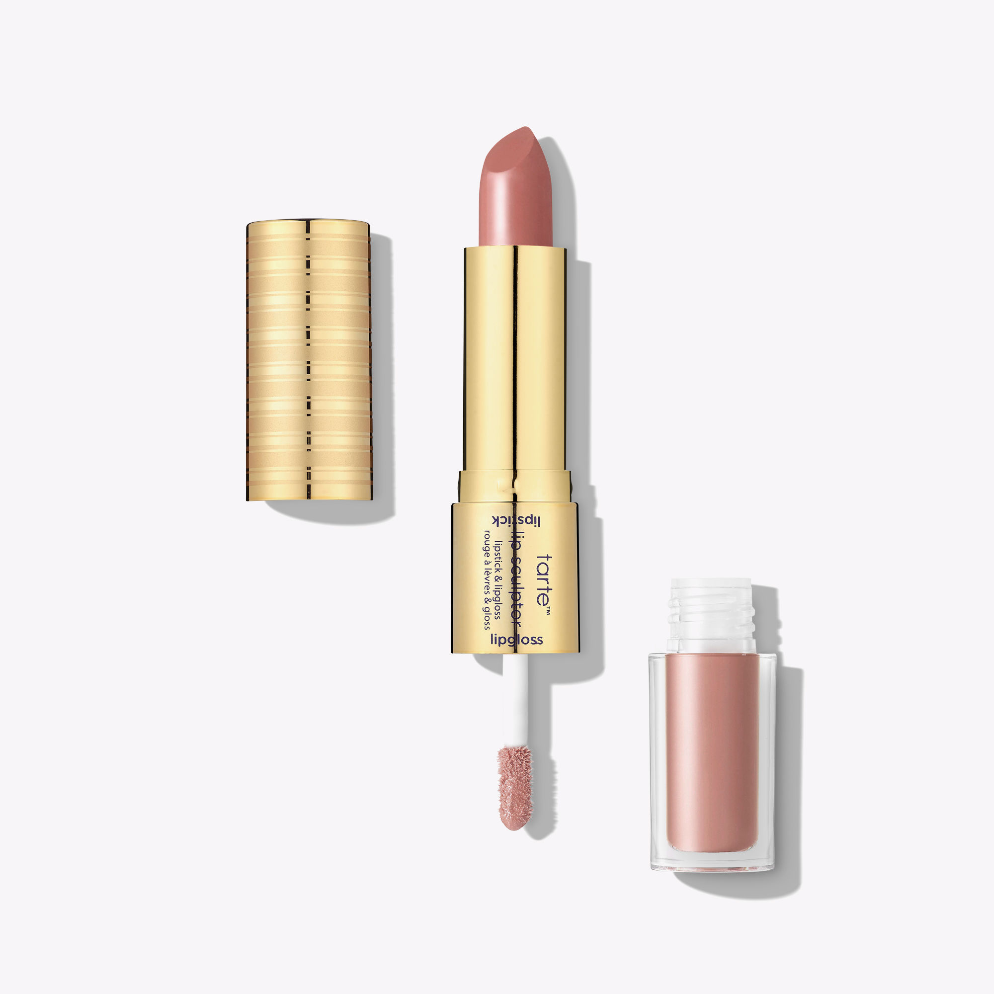 tarte Double Duty Beauty The Lip Sculptor Lipstick and Lipgloss