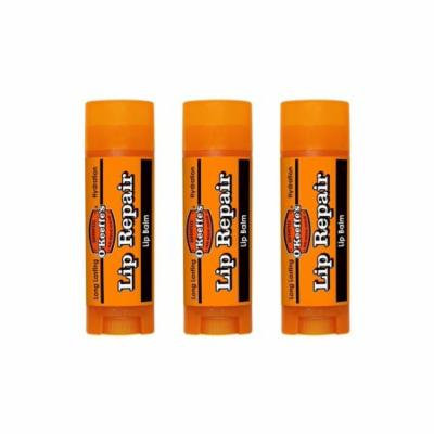 O'Keeffe's K0700130-3 Original Lip Repair Stick (3 Pack)