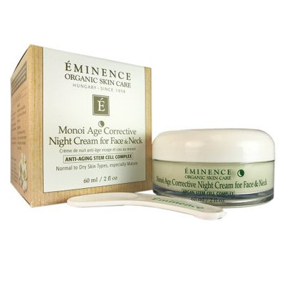 Eminence Monoi Age Corrective Night Cream for Face & Neck (Normal to Dry Skin Especially Mature) 60ml/2oz