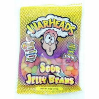 WarHeads Sour Jelly Beans 5 oz (12 Bags)