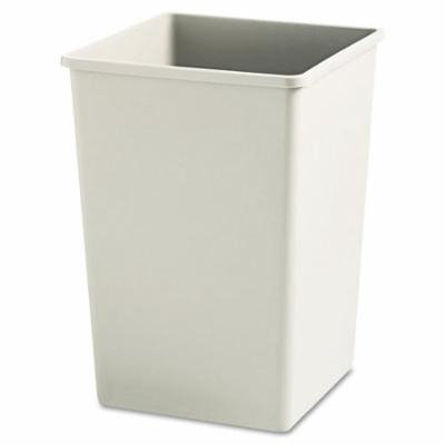 Rubbermaid Commercial Products Untouchable & Reg Plaza Container 35 Gallon Trash Can