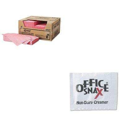 KITCHI8507OFX00022 - Value Kit - Ragold/Office Snax 00022 Powder Coffee Creamer Packets (OFX00022) and Chix Wet Wipes (CHI8507)