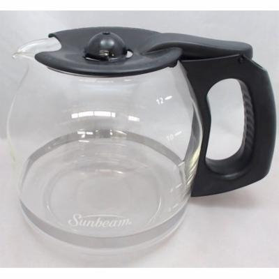 Sunbeam 12 Cup Coffee Maker Decanter, Black, for Models: TGX23, 132739-000-000