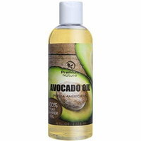 Avocado Oil,Natural Carrier Oil 4 oz, Rich In Protein, Amino Acids & Vitamins A, D & E, Prevents Aging, Treats Dry, Irritated & Acne Prone Skin - By Premium Nature