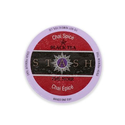 Two Rivers Coffee Co. 18-Count Chai Spice Black Tea for Single Serve Coffee Makers
