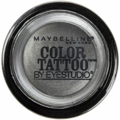 Maybelline 24 Hour Eyeshadow, Audacious Asphalt, 0.14 Ounce (Pack of 2) by Maybelline