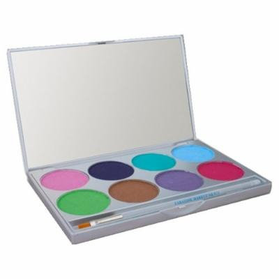 (3 Pack) mehron Paradise Makeup AQ - 8 Color Palette - Pastel