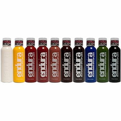 Endura Face Off SFX 10 Pack Airbrush Makeup, 1oz