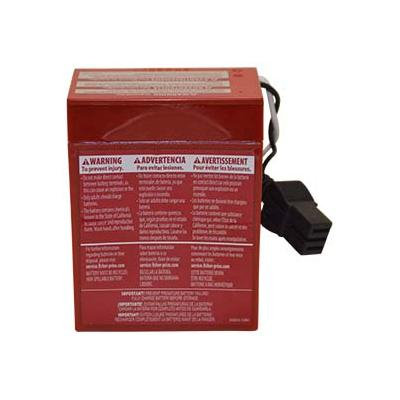 Replacement for FISHER 56.37 DORA JEEP WRANGLER POWER WHEELS BATTERY