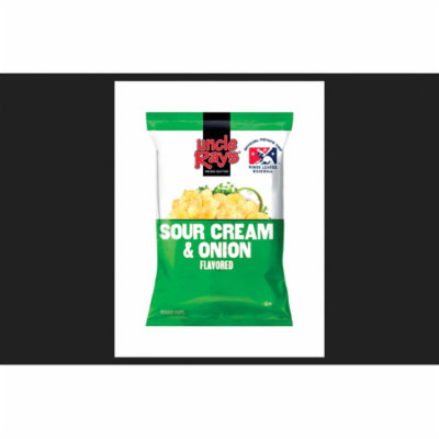 Uncle Ray's Sour Cream and Onion Potato Chips 1-1/2 oz. Bag