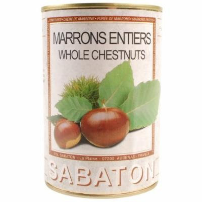 Chestnuts in Water - Marrons au Naturel - 1 x 14.9 oz