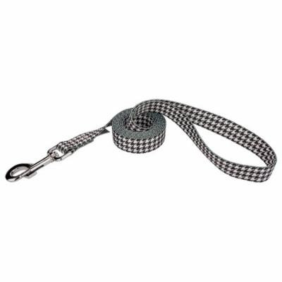 Country Brook Design® 1 Inch Houndstooth Dog Leash - 4 Foot