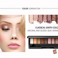 3 Colors EyeShadow Powder,YOYORI Charming Loose Sombras Pearlescent Sparkly Professional Vegan Nudes Warm Natural Bronze Neutral Smokey Luxury Golden Eye Shadows Palette