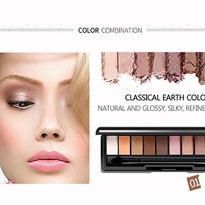 3 Colors EyeShadow Powder,YOYORI Charming Loose Sombras Pearlescent Sparkly Professional Vegan Nudes Warm Natural Bronze Neutral Smokey Luxury Golden Eye Shadows Palette