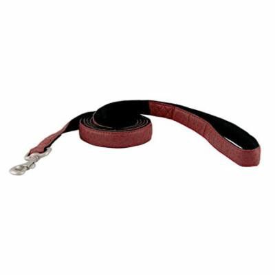 Red Faux Leather Leash - Closeout