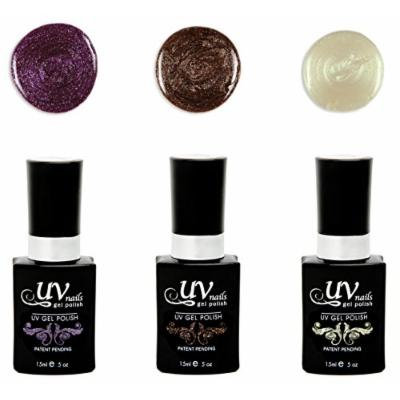 UV-Nails Morrigan Set of 3 UV or LED gel polish