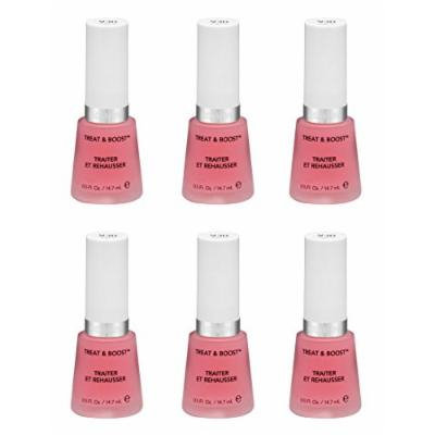 Revlon Nail Treat and Boost, 930, 0.5 Fl Oz (6 Pack) + FREE Schick Slim Twin ST for Dry Skin