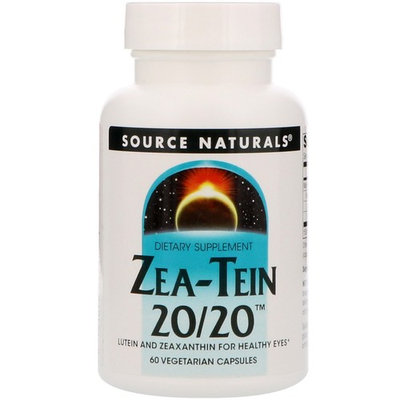 Source Naturals, Zea-Tein 20/20, 60 Vegetarian Capsules