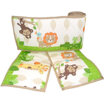 Garanimals Tribal Tales 4-Piece Bumper Set