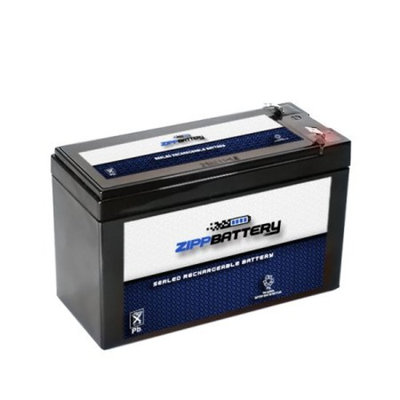 12V 8.6AH 104W Sealed Lead Acid (SLA) Battery - T2 Terminals by Zipp Battery - ZB-S00117-00000