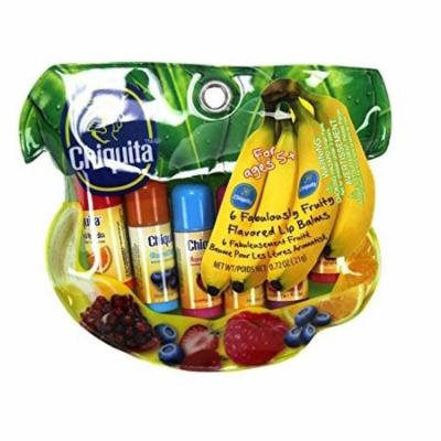 Chiquita 6 Fabulously Fruity Flavored Lip Balms
