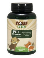 Pet Relaxant (For Cats and Dogs) Now Foods 90 Lozenge