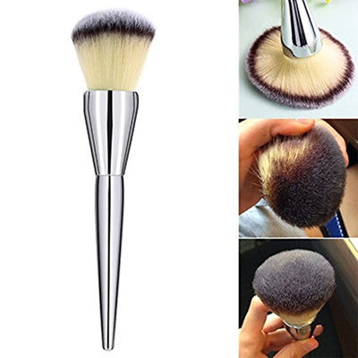 1 Piece Makeup Brush Set Powder Cosmetics Soft Face Make Up Tool Foundation Natural Beauty Palettes Eyeshadow Vanity Alluring Popular Eyes Colorful Rainbow Hair Highlights Glitter Teens Travel Kit