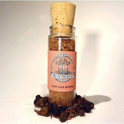 Fast Luck Incense 1.25 oz for Hoodoo, Voodoo, Wicca & Pagan Rituals