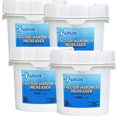 Nava Calcium Hardness Increaser - (4) 25 lb. Buckets