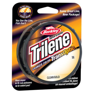 Berkley Trilene TransOptic Monofilament Fishing Line - Gold (220 YD)