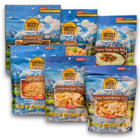 Grizzly Ridge 3-Day Camping Food Assortment, (Pack of 6)