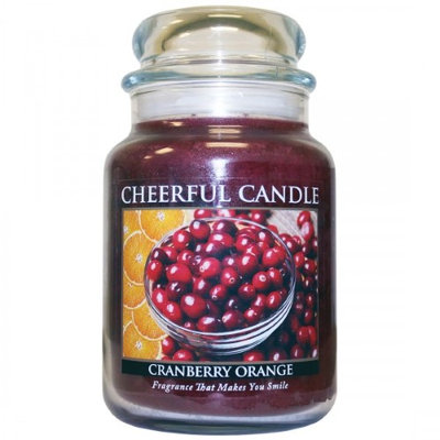 A Cheerful Candle CC77 CRANBERRY ORANGE 24OZ - Pack of 2