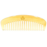 Handmade Anti Static Wide Tooth Natural Horn Massage Hair Comb (Sheep Horn) 5.3
