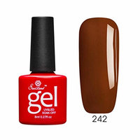 ❀Jinjiums nail art❀, Caramel 8ML Gel Elegant lady Necessity Nail Polish Nail Art Nail Gel Polish UV LED Gel Polish Permanent Suit for beginner (C) : Beauty