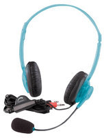 Califone International 3064Av-Bl Multimedia Stereo Headsets - Blueberry Color