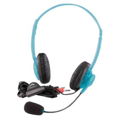 Califone International 3064Av-Bl Multimedia Stereo Headsets - Blueberry Color