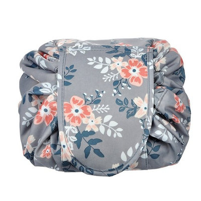 Portable Drawstring Cosmetic Bag Large Capacity Lazy Travel