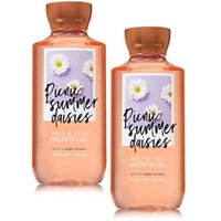 Bath and Body Works 2 Pack Picnic Summer Daisies Shower Gel 10 Oz.