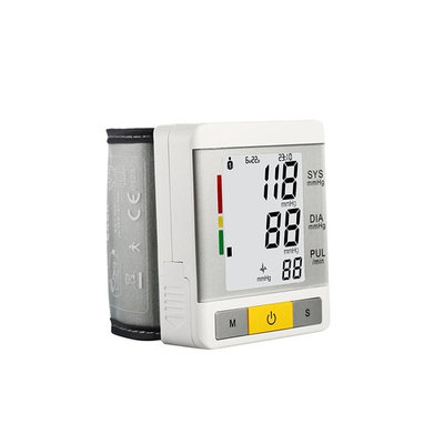 FAM-health Automatic Wrist Blood Pressure Monitor FDA Approved with Portable Case, Two User Modes, Adjustable Wrist Cuff,IHB Indicator and 90 Memory Recall [2017