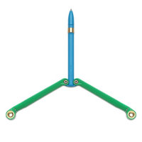 Spyderco BaliYo Pen - Green and Blue