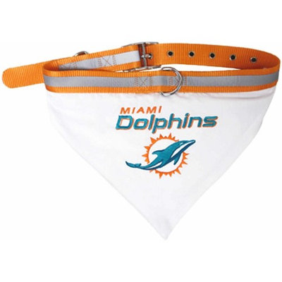 Pets First NFL Miami Dolphins Pet Bandana