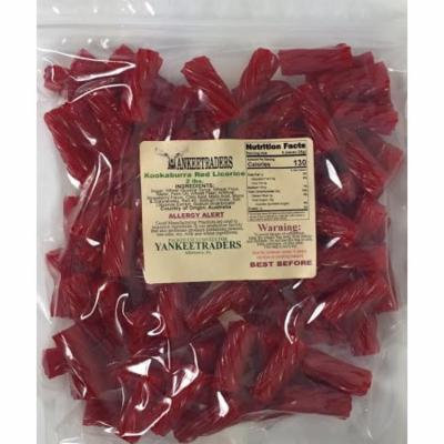 Yankeetraders, Kookaburra Australian Red Licorice, 2 Lb