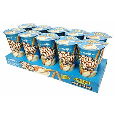 Meiji Yan Yan Dip, Vanilla, 2 Ounce (Pack of 10)