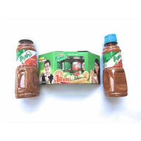Tajin Seasoning Regular and Low Sodium Bundle (5 oz each) with Mini Display 0.35 oz (pack of 10)
