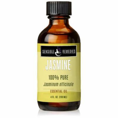 Sensible Remedies Jasmine 100% Therapeutic Grade Essential Oil, 4 fl oz