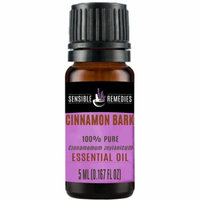 Sensible Remedies Cinnamon Bark 100% Therapeutic Grade Essential Oil, 5 mL (0.167 fl oz)