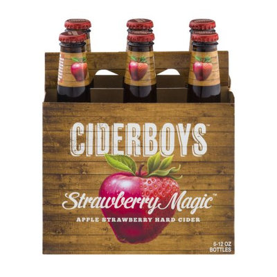Ciderboys Cider Company Ciderboys Strawberry Magic Apple Strawberry Hard Cider - PK, 12.0 OZ