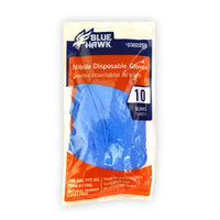 Blue Hawk 5-Pair One Size Fits All Nitrile Cleaning Gloves NL10
