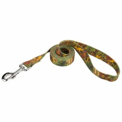 Country Brook Design® 5/8 Inch Southern Forest Camo Dog Leash - 2 Foot