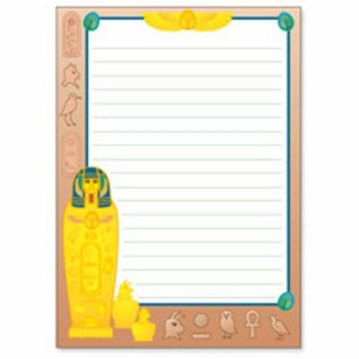 Large Notepad - Egyptian